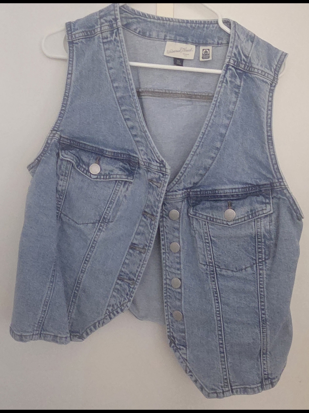 Universal Thread Light Blue Denim Vest